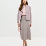 18062-69 Пальто жакет Пудровый