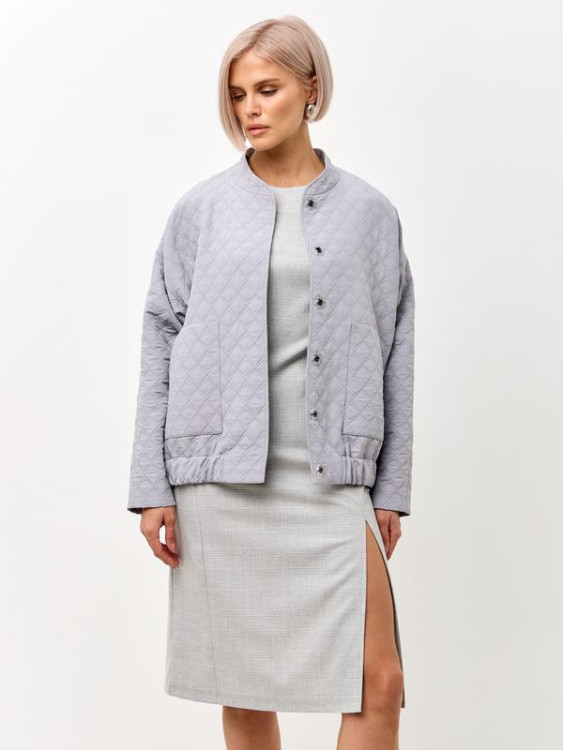 18072-07 Бомбер Серый