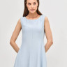 11364-25 Платье голубой