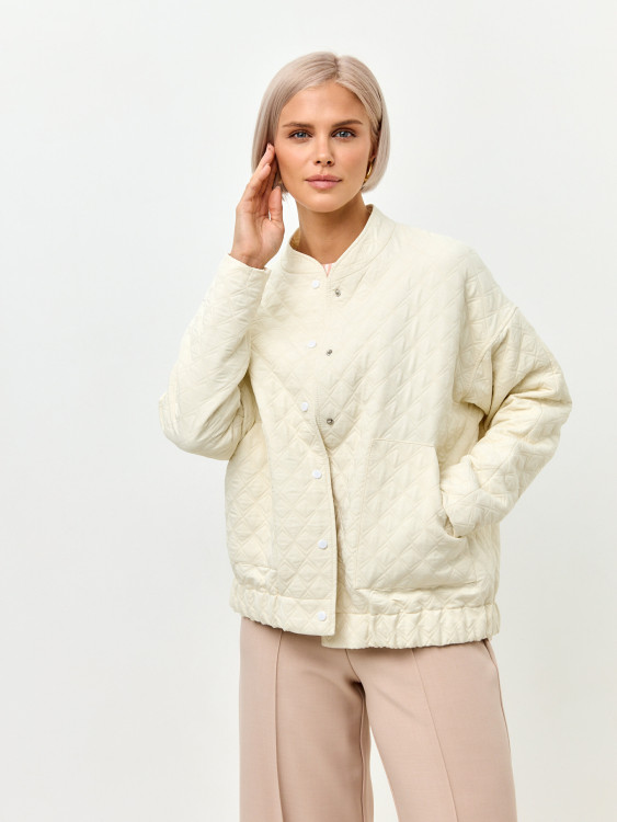 18072-32 Бомбер Молочный