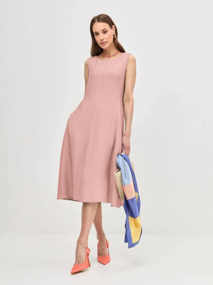 11364-69 Платье пудровый