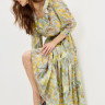 11384-30 Платье оливковый