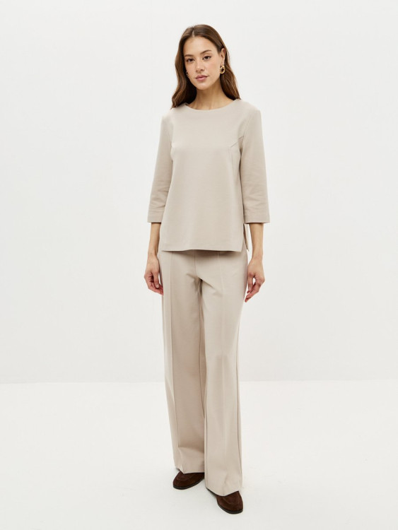 22125-14 Лонгслив Бежевый