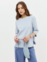 22125-25 Лонгслив Голубой