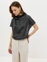 22119-08 Блузка Темно серый