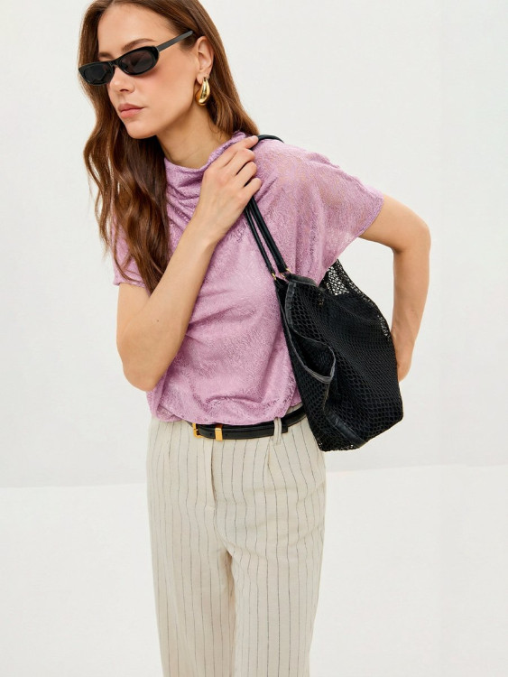 22119-69 Блузка Пудровый