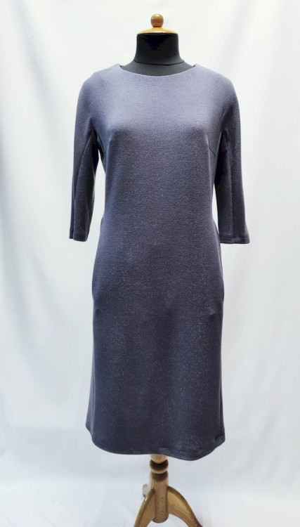 11067-07 серый платье