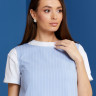 13262-25 голубой блузка