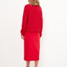 10657-16 юбка красный