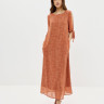 11413-39 Платье терракотовый