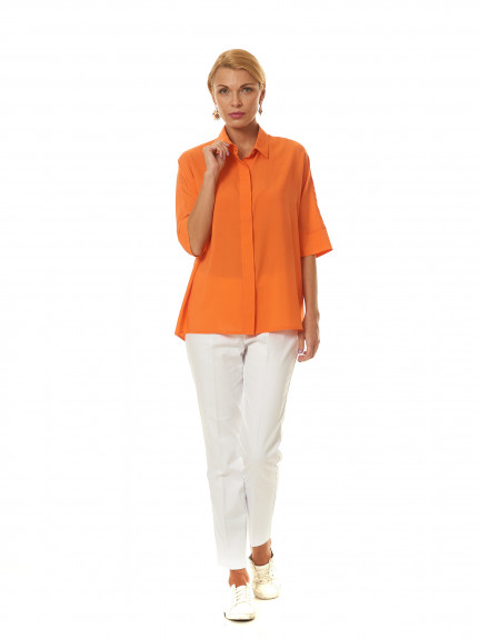 Блузка 13020-15 оранжевый