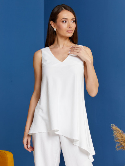 13264-13 белый блузка
