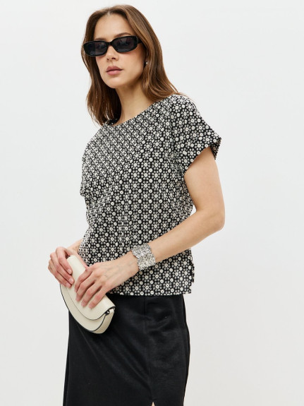 13278-01 Блузка чёрный