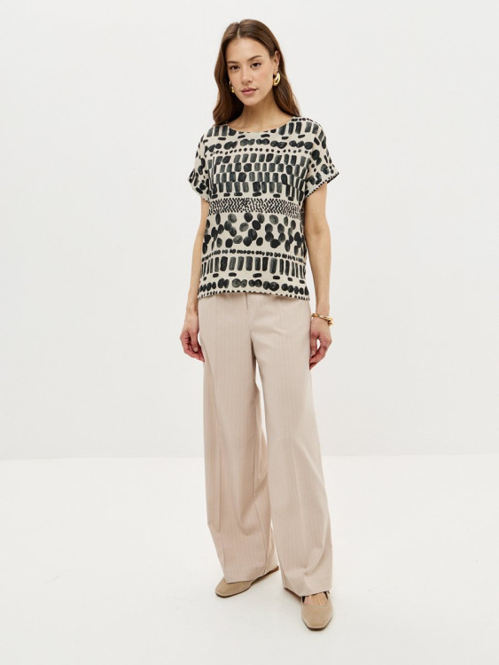 13278-10 Блузка зелёный