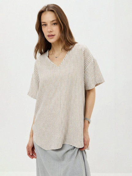 13301п-14 Рубашка бежевый