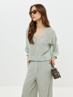 13301-30 Блузка оливковый