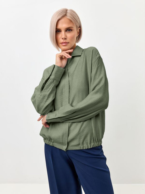 13302-10 Рубашка зелёный