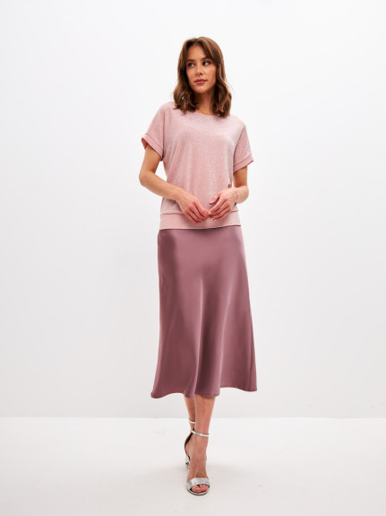 13005-34 розовый блузка