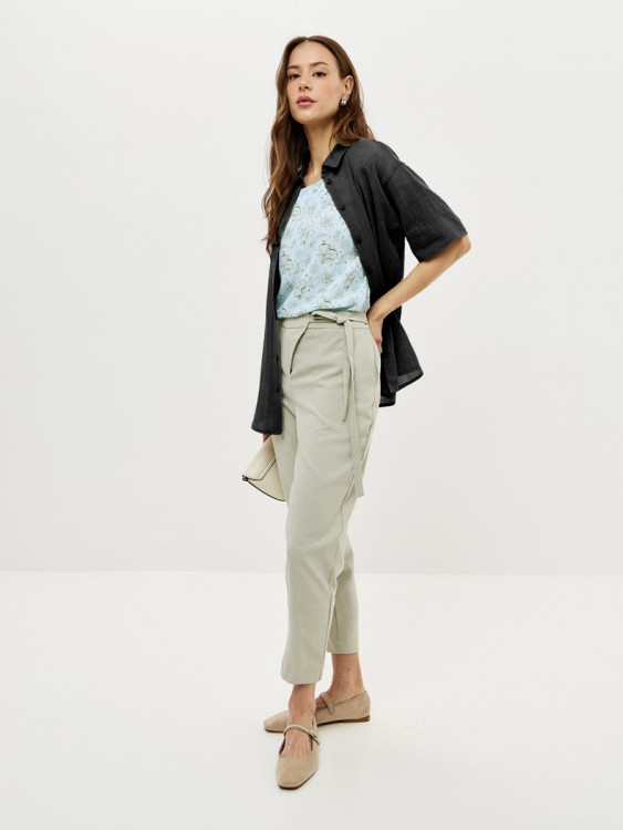 13303-01 Рубашка чёрный