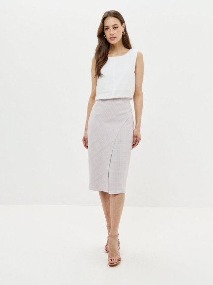 13308-13 Блуза белый