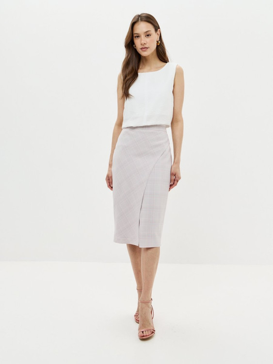 13308-13 Блуза белый