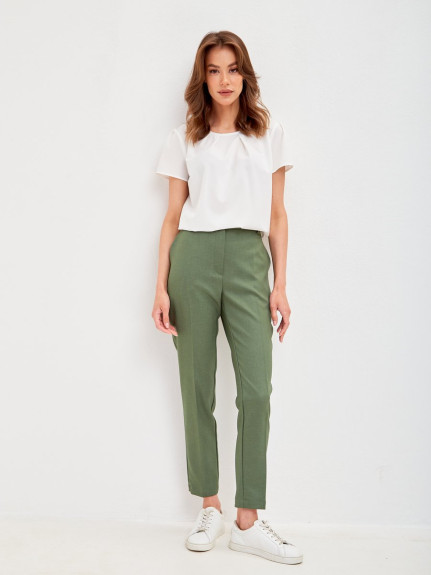 14150-10 зеленый брюки