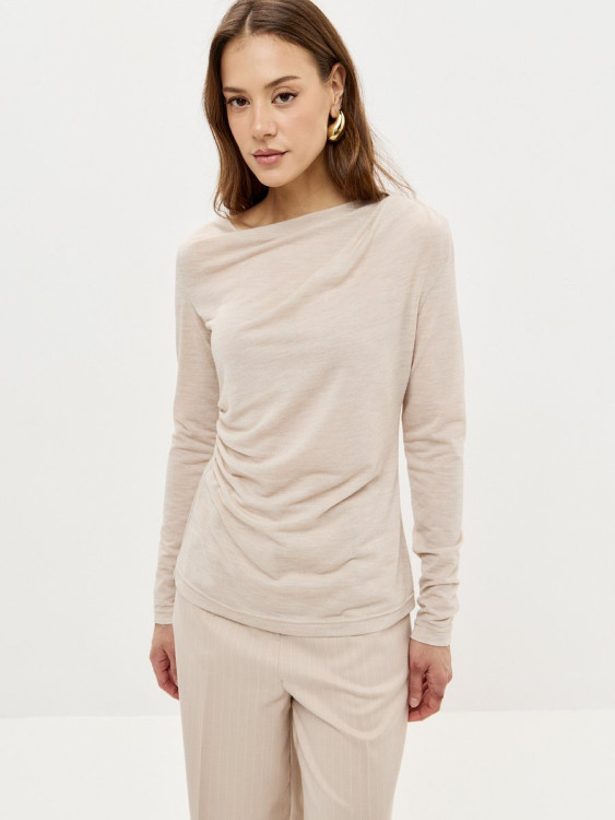 13315-14 Лонгслив бежевый