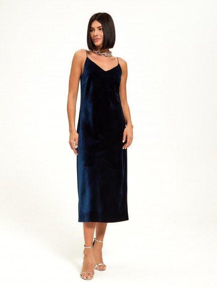 Платье 11241/1-03 тёмно-синий                         2100₽
