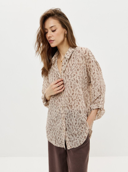 13331-14 Блузка бежевый