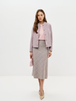 10660-09 Юбка Серый