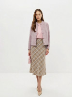 10660-14 Юбка Бежевый