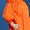 11253-15 оранжевый платье