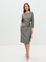 11408-07 Платье Серый