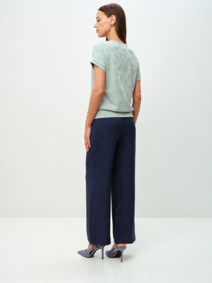 14161-03 Брюки темно синий