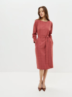 11408-39 Платье Теракотовый