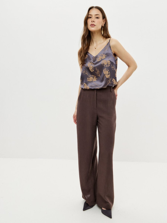 14161-04 Брюки Коричневый