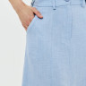 10690-25 Юбка голубой