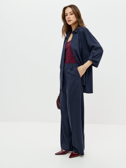 14163-03  Брюки Синие