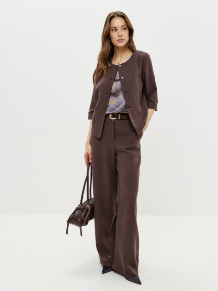 18079-04 Жакет Коричневый