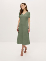 11003-30 Платье оливковый
