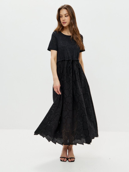 11104-01 Платье черный