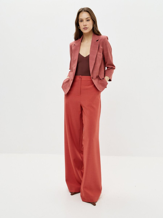 14169-39 Брюки Теракотовый