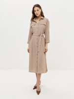 11192-48 Платье кофейный