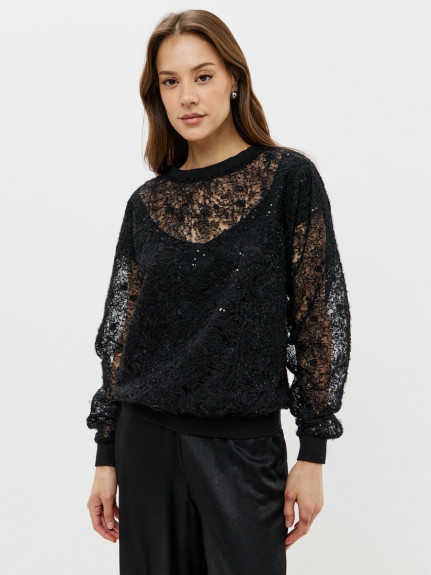 22126-01 Свитшот чёрный