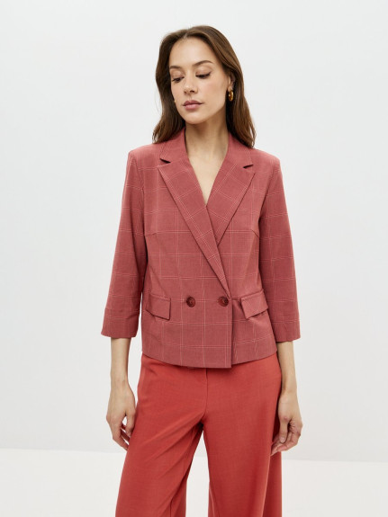 18046-39 Жакет Теракотовый